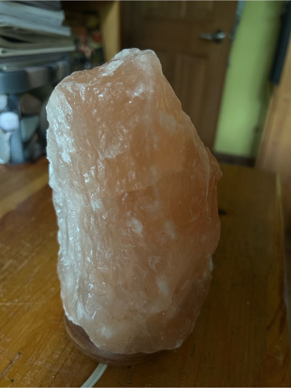Himalayan Salt Lamp - Natural Pink Salt Accent